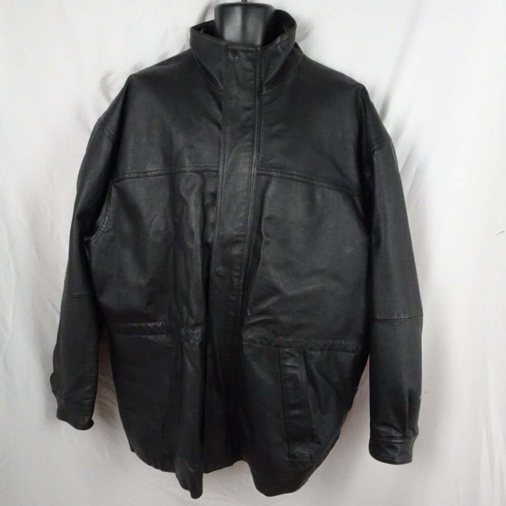 Vintage John Ashford Outdoors Leather Jacket Size XL